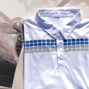 AUR Multi Square Golf Polo